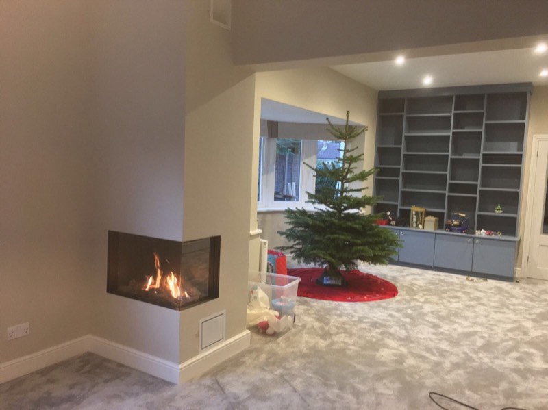 Gas or electric fire installed by Wakefords